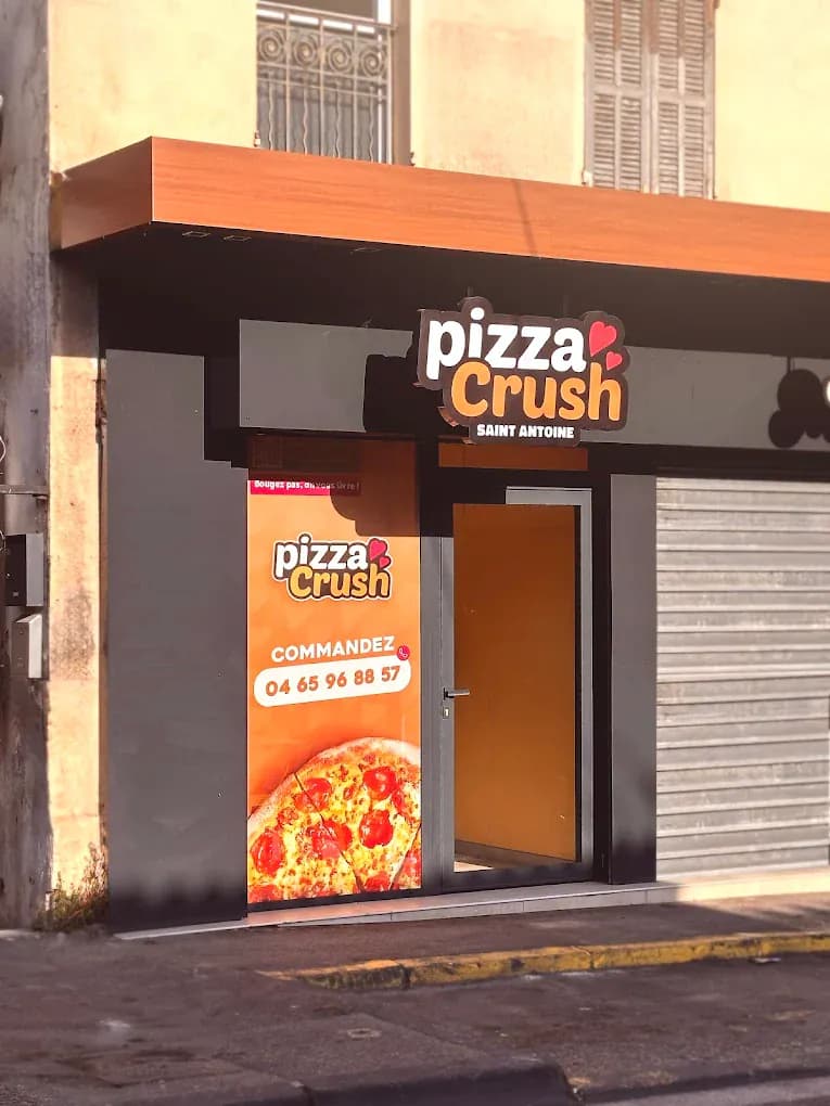 Façade du restaurant PIZZA CRUSH
